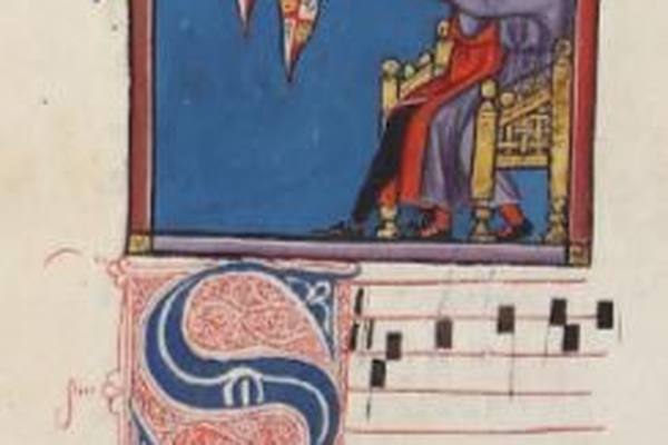 Manuscrit musical médiéval