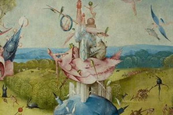 Détail d’une peinture de Jérôme Bosch